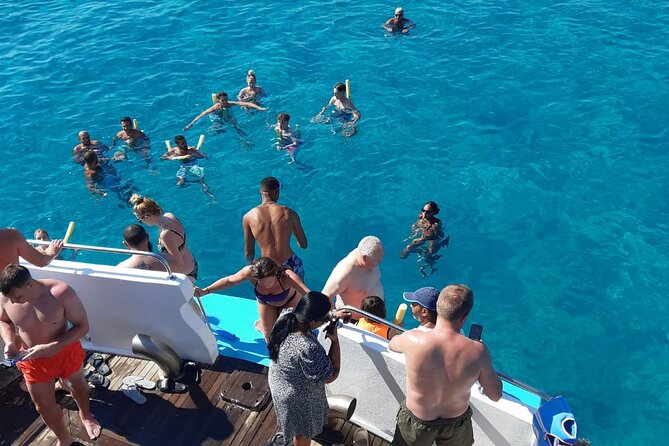 2.5 hour Glass Bottom Boat Trip, Snorkeling, Sliding and Fun - Sea sponges, reefs, and the chance of turtles
