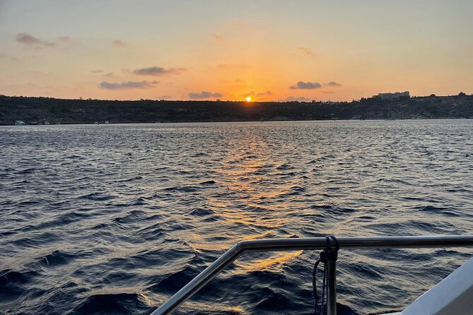 3-Hour Sunset Cruise from Protaras with Fruit & Champagne - Green Bay and the underwater side of Protaras