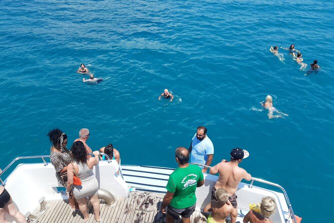 90-Minutes Glass Bottom Trip With Quick Dip - The quick swim: what is provided