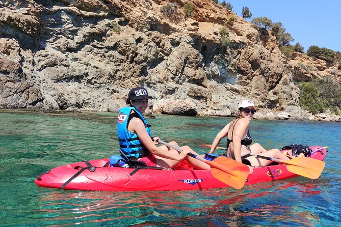 Aphrodite Kayak Experience with Guide and Free photos included - Anassa Hotel caves and beach
