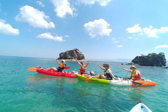 Aphrodite Kayak Experience with Guide and Free photos included - Finishing at Aphrodite’s Baths Place beach