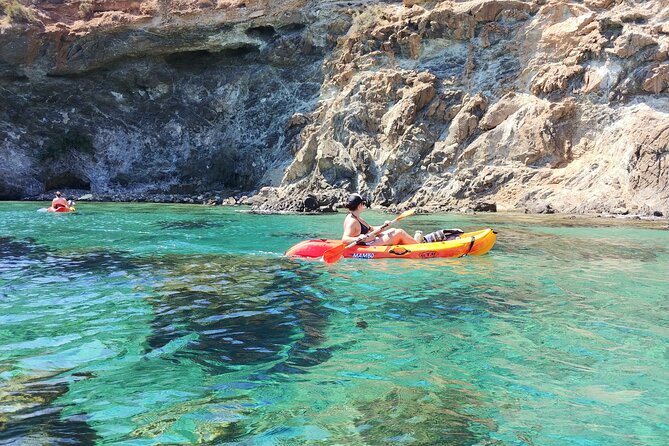 Aphrodite Kayak Experience with Guide and Free photos included - Paddling past the Latchi beaches