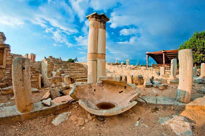 Aphrodite's Birthplace, Lefkara & Kourion Day Trip from Paphos - Limassol: lunch and a short look at city life