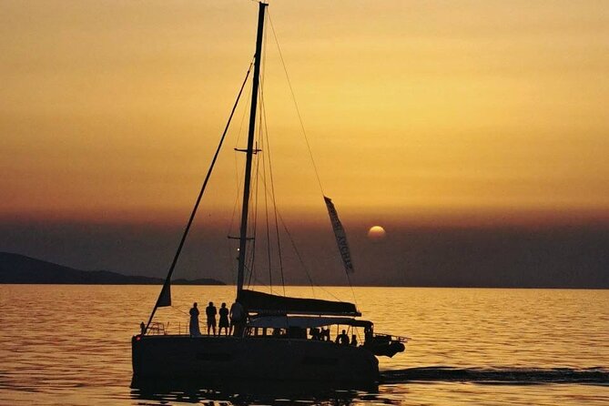 Ayia Napa: Sunset Catamaran Cruise with Lunch & Open Bar - Lover’s Bridge and the First Coastal Views