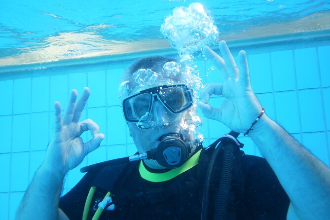 Beginners Discover Scuba Diving By Boat, Best Spot In Cyprus - Preparing at Latchi Dive Centre