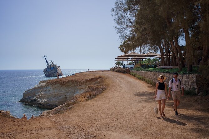 Blue Lagoon (Akamas) Bus & Boat Tour with Water Slide from Paphos - An early start from Paphos