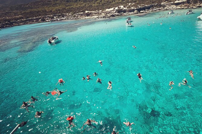 Blue Lagoon cruise: giant slide, music & Paphos hotel transfers - From Paphos to Latchi Harbor