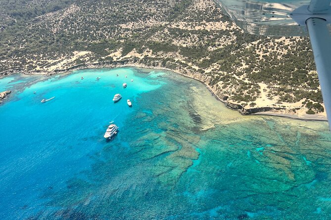 Blue Lagoon Latchi Pafos, boat trip with water slide F/D - From Paphos to the northwest coast