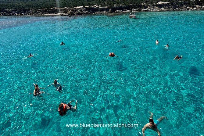 Blue Lagoon trip with slide & music departing from Latchi harbour - Manolis Bay and its unusual cave story