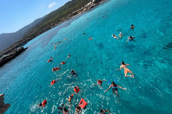 Blue Lagoon trip with slide & music departing from Latchi harbour - Fontana Amorosa and the coast of Aphrodite