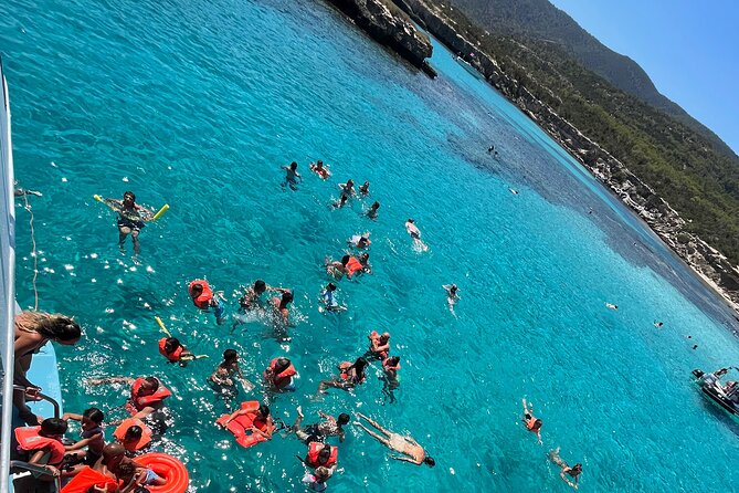 Blue Lagoon trip with slide & music departing from Latchi harbour - What the three-hour length really means