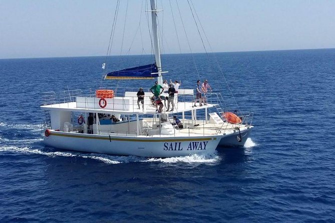 Catamaran Cruise from Limassol - Cape Gata and Ladies Mile Beach swimming stops