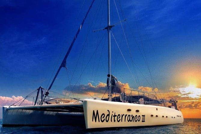 Catamaran Ruby Sunset Cruise from Protaras - Green Bay and the first swim stop
