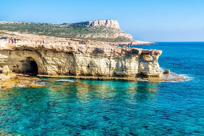 Cave Dwellers Half Day Jeep Safari from Protaras, Ayia Napa - Kamara Tou Koraka pairs a natural arch with a chapel