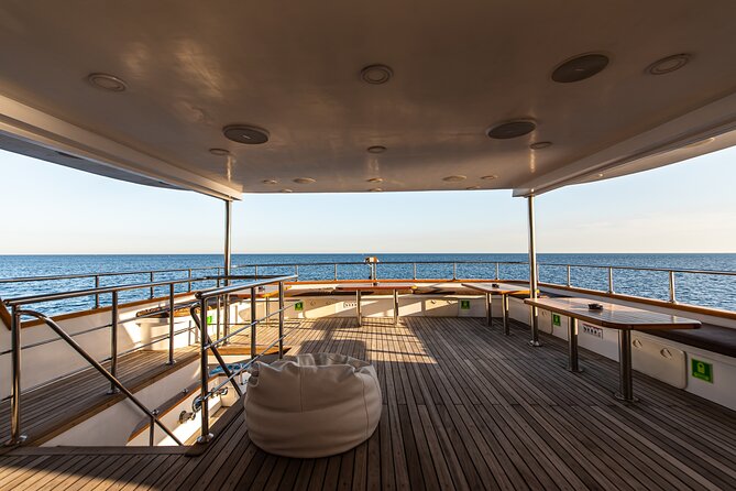 Cruise with lunch & Swimming Stops on Ayia Napa's biggest boat - The Ocean Queen gives you a broad view of eastern Cyprus