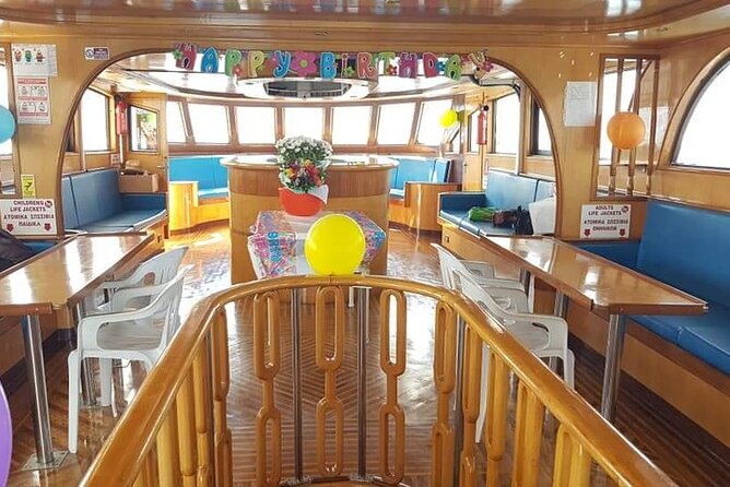 Demetris Chara Boat/Blue Lagoon boat trips with BBQ and SLIDE - Who will enjoy the Demetris Chara most