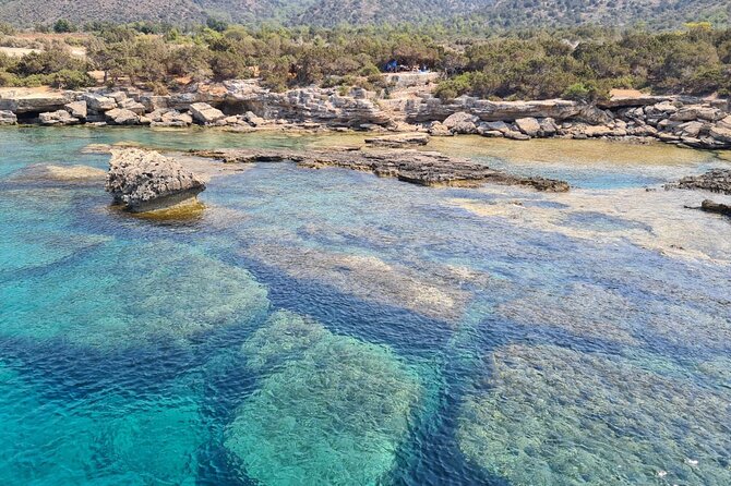 Demetris Chara Boat/Blue Lagoon boat trips with BBQ and SLIDE - The onboard bar and what it adds