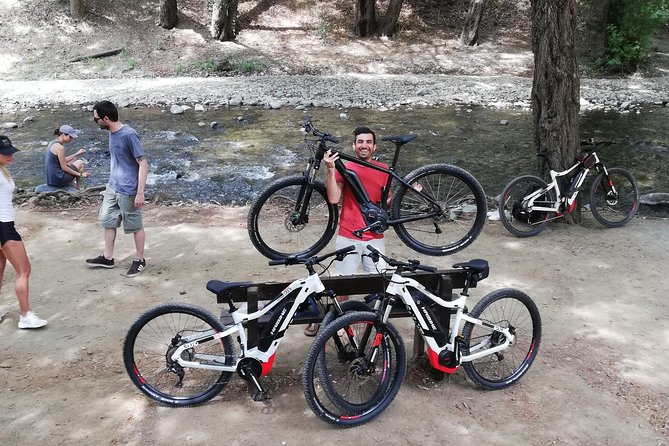Explore Paphos forest with e-mountain bikes - Starting beside the medieval Tzelefos Bridge