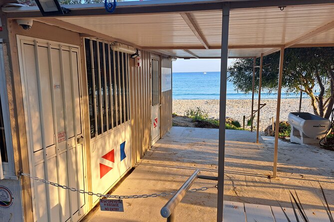 First Time Scuba Dive Adventure, Makronissos, Ayia Napa - The underwater route reaches a maximum of 10 meters