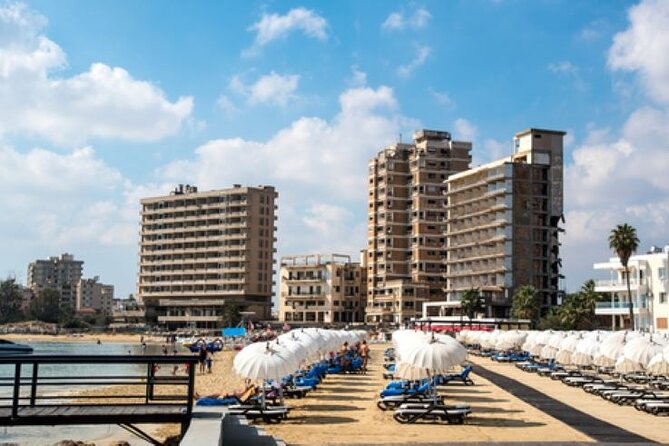 From Ayia Napa: Famagusta City Tour with Salamis and Varosha - From resort pickup to the Green Line