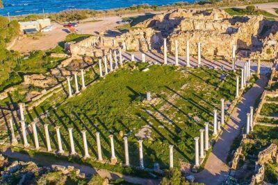 From Ayia Napa: Famagusta City Tour with Salamis and Varosha