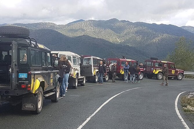 Jeep Safari to Troodos mountains : Nature, Villages and Blue Wine - From Paphos to Asprokremmos Dam