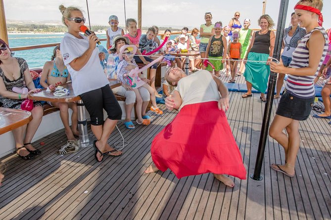 Jolly Roger Boat Cruise from Paphos - Starting at Paphos Harbour at 9:00 am