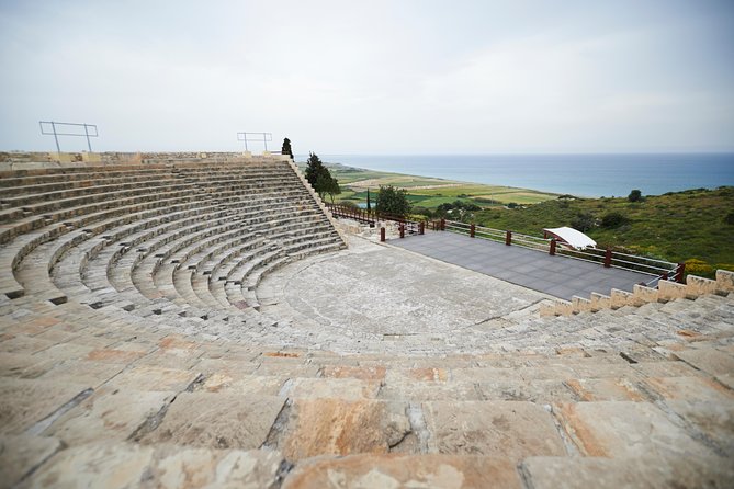 Kourion Ruins, Kolossi Castle and Winery Guided Visit from Paphos - Aphrodite’s Rock starts the coastal route