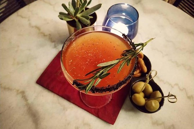 Larnaca Shake n' Make: Cypriot Flavours Cocktail Making Class 3hrs - Trying a Commandaria cocktail