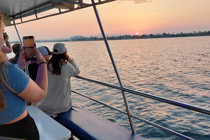 Larnaca Sunset Cruise - Returning during the golden hour