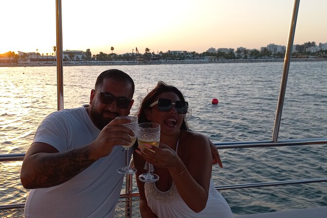 Larnaca Sunset Cruise with Unlimited Beers & Wine - A relaxed sunset cruise from Larnaca Marina