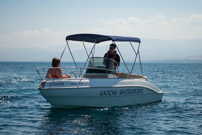 Luxury Eden 18 Private Self-drive boat hire to Blue Lagoon & more - Key points before you book