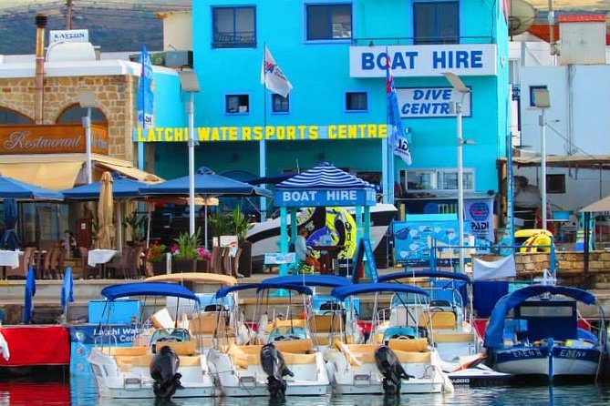 Luxury Eden 18 Private Self-drive boat hire to Blue Lagoon & more - Starting at Latchi Harbour
