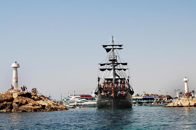 Mega Day Black Pearl Cruise from Protaras - Setting sail from Ayia Napa Harbour