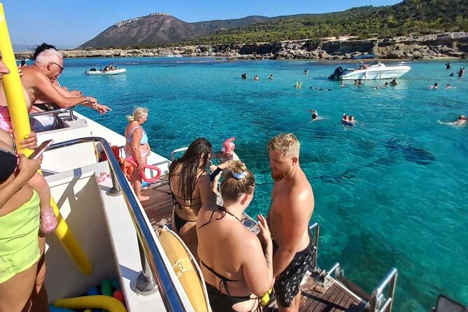 Nafsika II Half Day Cruise Swimming to blue lagoon water slide - Weather Can Change the Plan