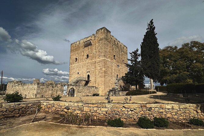 Pafos - Archaeology & Beauty tour from Limassol - Kolossi Castle, a short medieval opening