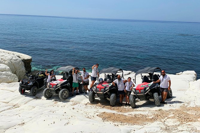 Private Adventure off road tour TO THE BEACH - Taking the wheel at Sayious Adventure Park