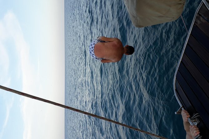 Private cruise with a sailing yacht Koursaros - Snacks, Fruit, and Drinks on Deck