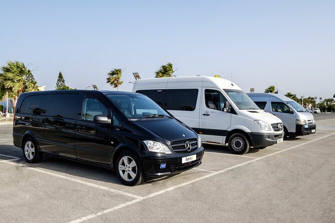 Private Transfer: Larnaca Airport to Limassol City 1-14 pax - Choosing the right vehicle for one to 14 people