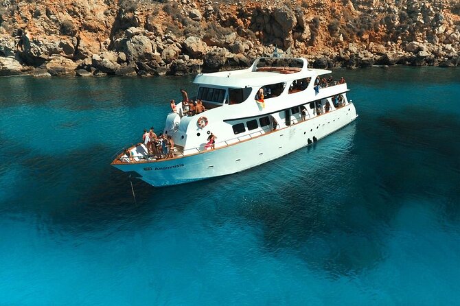 Protaras: St Georgios Presidential Cruise BBQ & 1 drink. 16+ - Pickup, timing, and the real value of $48.27