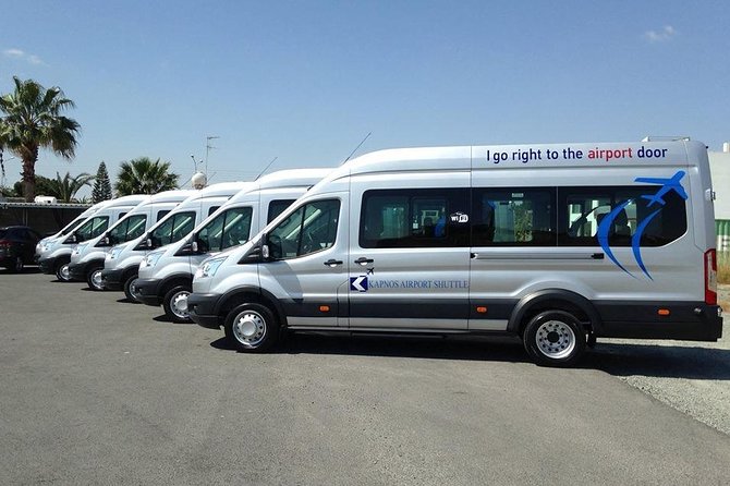 Shared shuttle transfer from Hotels to Larnaca Airport - Key points at a glance