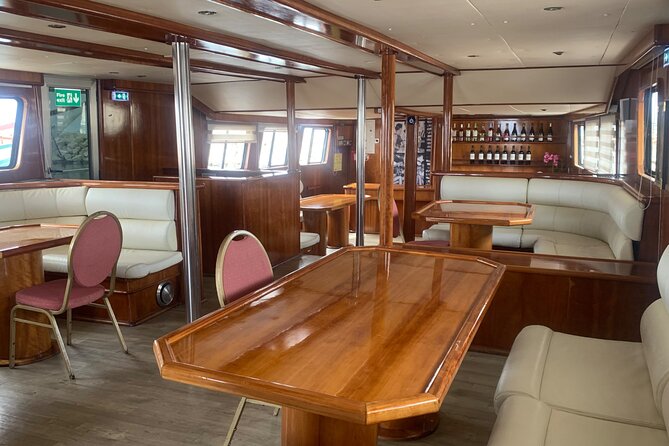 SUNSET LUXURY YACHT Protaras - HUGE slide - BBQ - 1 free drink - Fig Tree Bay and Konnos Bay from the water