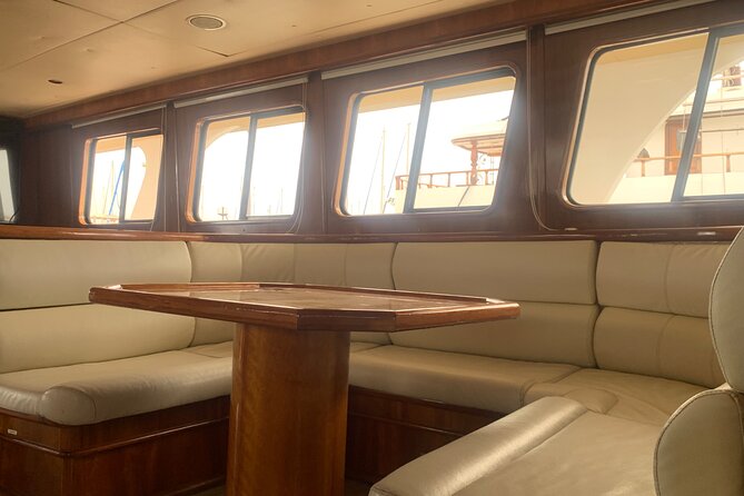 SUNSET LUXURY YACHT Protaras - HUGE slide - BBQ - 1 free drink - Getting to Protaras Pier and choosing your pickup