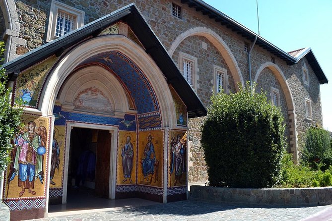 Troodos Peaks & Mountain Flavors Day Tour from Paphos - Chrysoroyiatissa Monastery and its quiet mountain setting