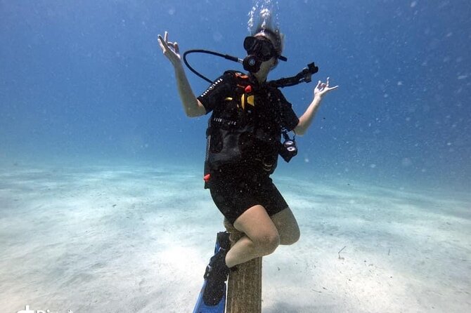 Try a Scuba Diving Experience - Practicing in shallow water at the nearby bay