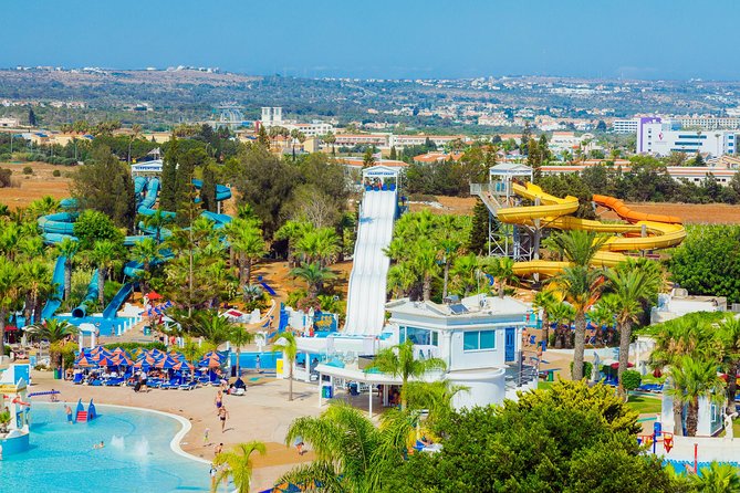 WaterWorld Themed WaterPark Admission Ticket in Ayia Napa - Wave pools, lazy river, Jacuzzi, and slower moments